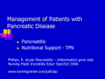 Pancreatitis