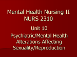 Mental Health Nursing II NURS 2310