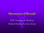 Shortness of Breath - UNC School of Medicine
