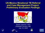 July 19, 2005 - United States - Mexico Border Health Commission