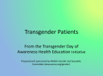 Transgender Patients - Power Point