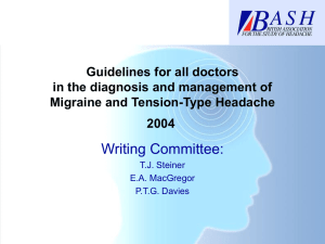 Guidelines for all doctors in the diagnosis and management of