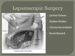 Laparoscopic surgery