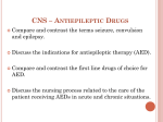 cns – antiepileptic drugs