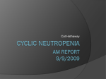 Neutropenia - UNC School of Medicine