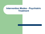 Psychiatric Treatment