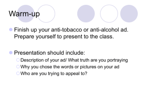 Lesson 17 The Role of Medicine