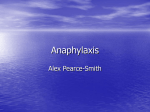 Anaphylaxis