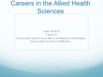 Allied Health Careers