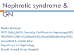 Nephrotic syndsome