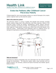 Health Link Endocrine Problems after Childhood Cancer: Precocious Puberty