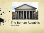 The Roman Republic - Aberdeen School District / Overview