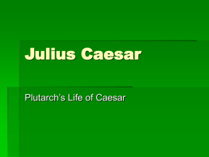 Julius Caesar - CAI Teachers