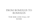 From Romulus to Romulus