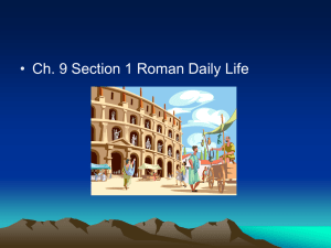 Roman Daily Life