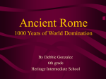 Ancient Rome 1000 Years of World Domination - Etiwanda E