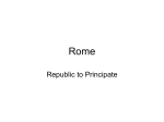 Chpt 5 Rome Republic to Principate