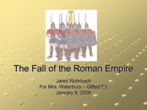 Fall of the Roman Empire