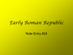 Early Roman Republic