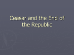 HY Ch. 7 End of the Republic