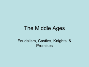 Feudalism During the Middle Ages