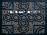 The Roman Republic Romulus and Remus