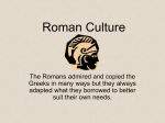 Roman Culture