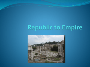 Republic to Empire