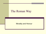 Roman Morality ppt