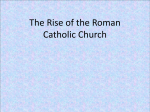Roman Catholic Church - CLIO History Journal