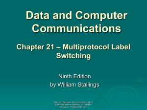 Multiprotocol Label Switching