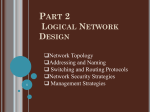 Part 2. Logical Network Design