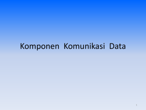 Kuliah Komunikasi Data