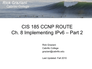 cis185-ROUTE-lecture8-IPv6-Part2