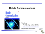 Mobile Communications - Universitas Hasanuddin