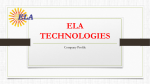 ELA TECHNOLOGIES