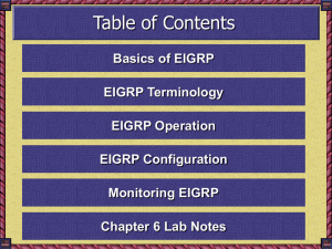 Overview of Scalable Networks