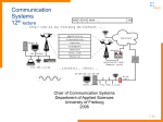Communication Systems 11th lecture - uni