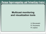 Multicast monitoring and visualization tools