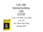 CSC 335 Data Communications and Networking I