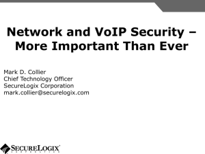 Cutting Edge VoIP Security Issues Color
