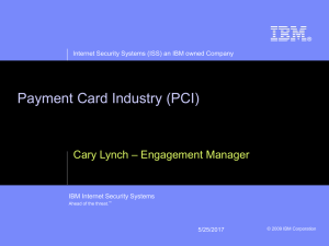 IBM Presentations: Blue Onyx Basic template