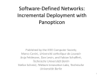 Software-Defined Networks: Incremental Deployment with
