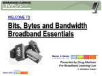 Broadband Learning Live Ethernet Webinar