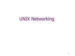 Unix Networking - bhecker.com • Index page