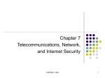 Network Management - Department of Computer Science, HKBU