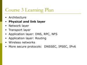 1.Physical Layer & Data Link Layer