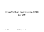 Cross Stratum Optimization