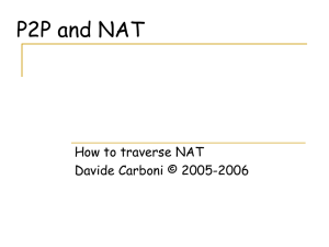 NAT traversal