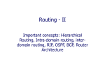 Routing, Cont`d. PowerPoint